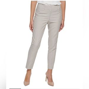 Tommy Hilfiger Pinstripe Skinny-Leg Pants